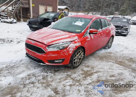 2015 Ford Focus Se from USA, damaged, VIN 1FADP3F24FL338019